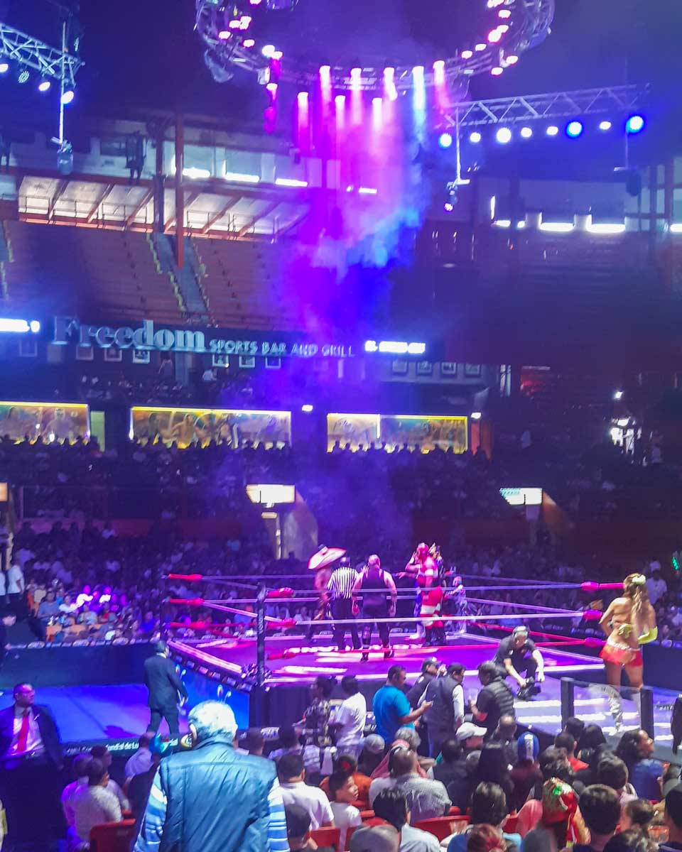 Lucha libre Mexico show