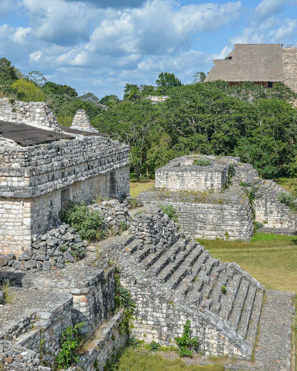 Ruins at Ek Balam in Mexico