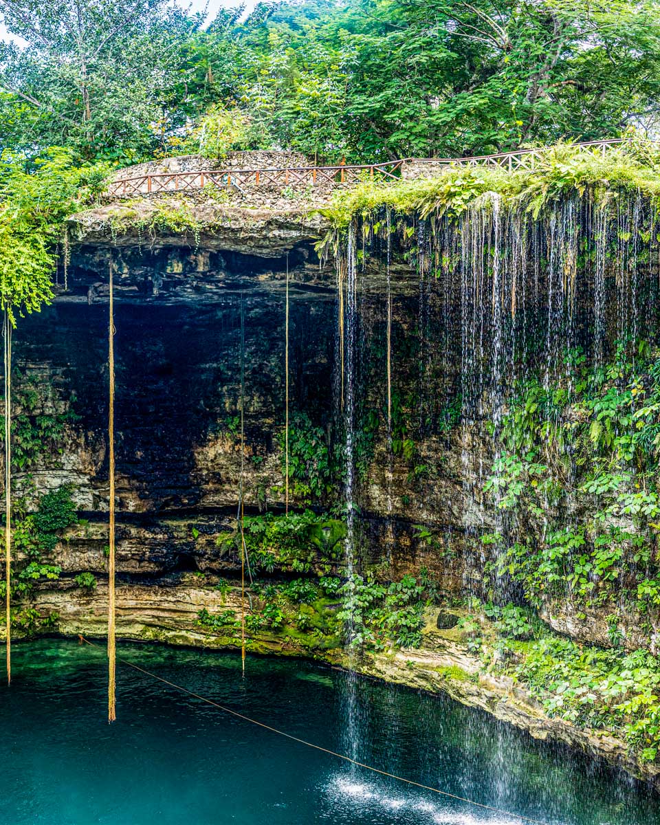 Saamal Cenote in Mexico