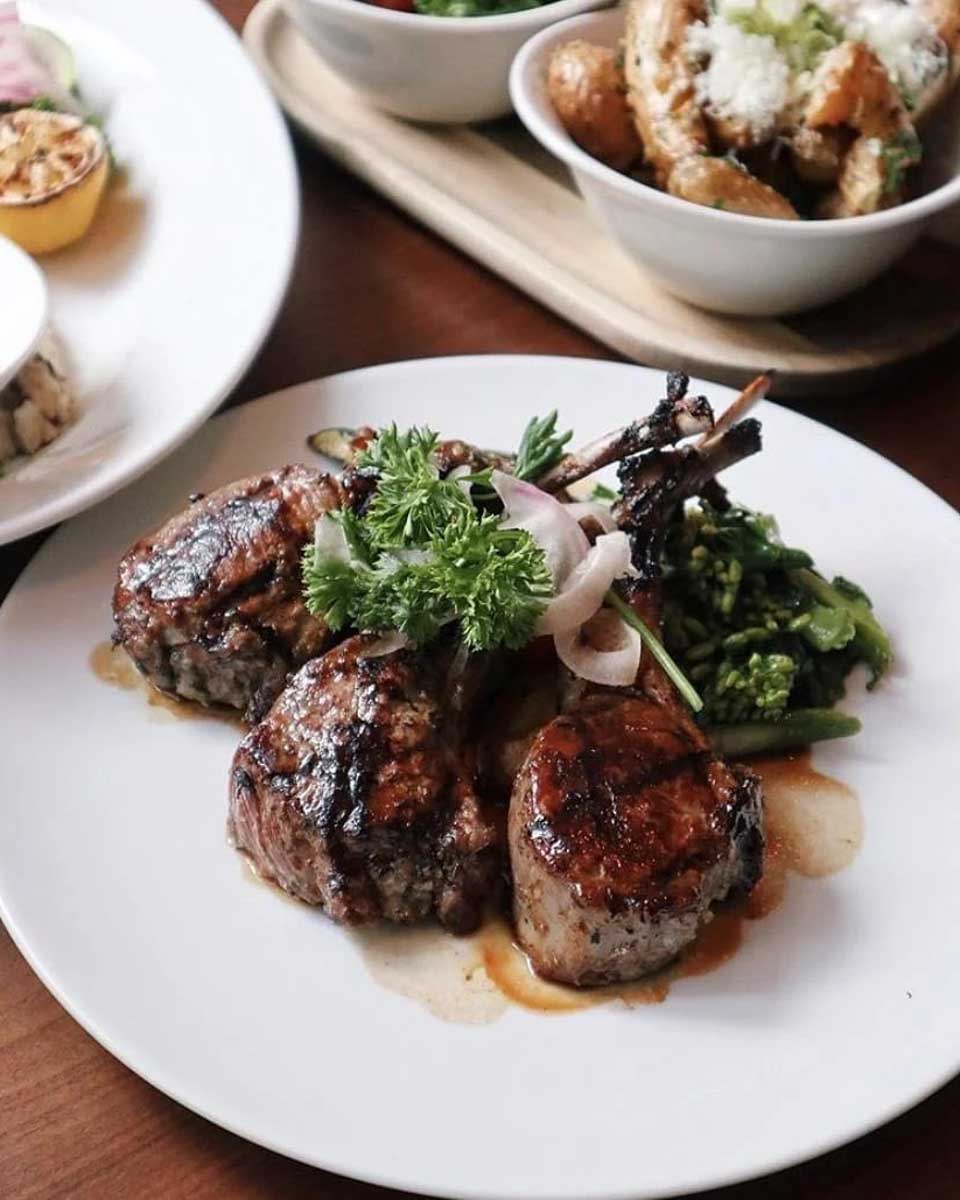 Steak dishes at Hydra Vancouver