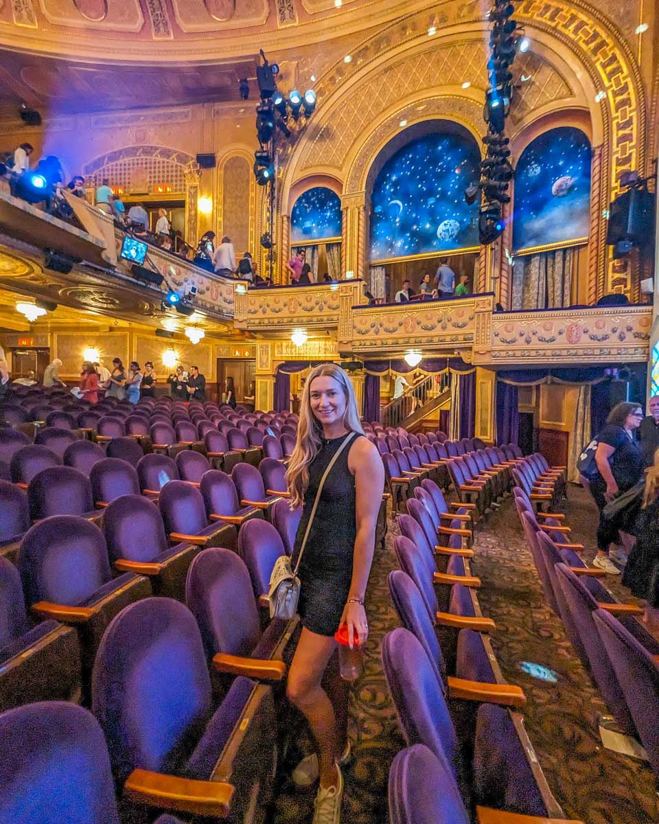 Bailey at the Book or Moorman Theater on Broadway in New York City