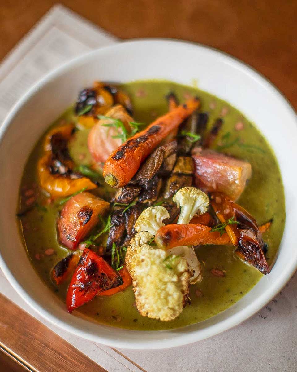 Lardo (La Condesa) Soup in Mexico City