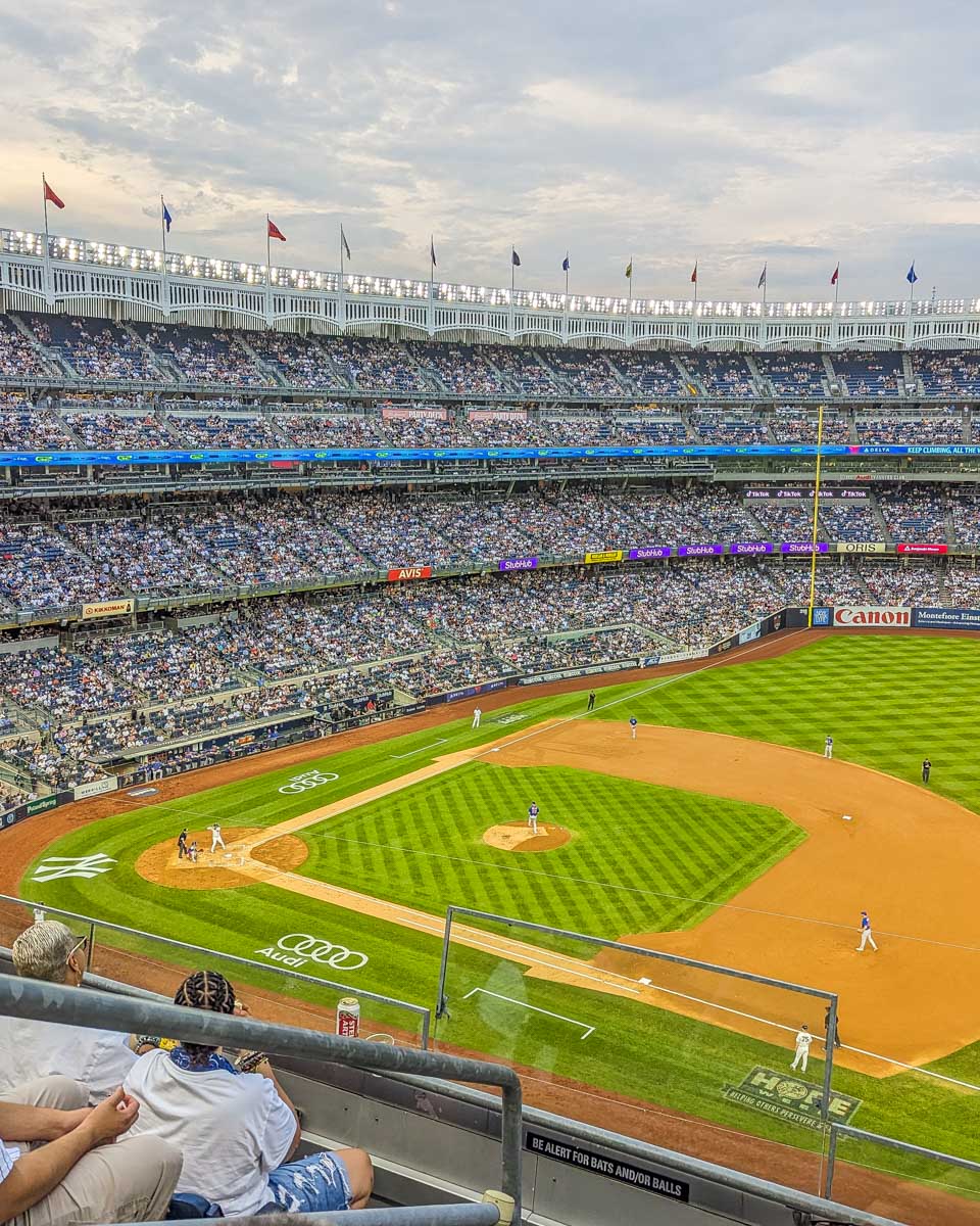 The New York Yankees play at Yankee Stadium in New York City