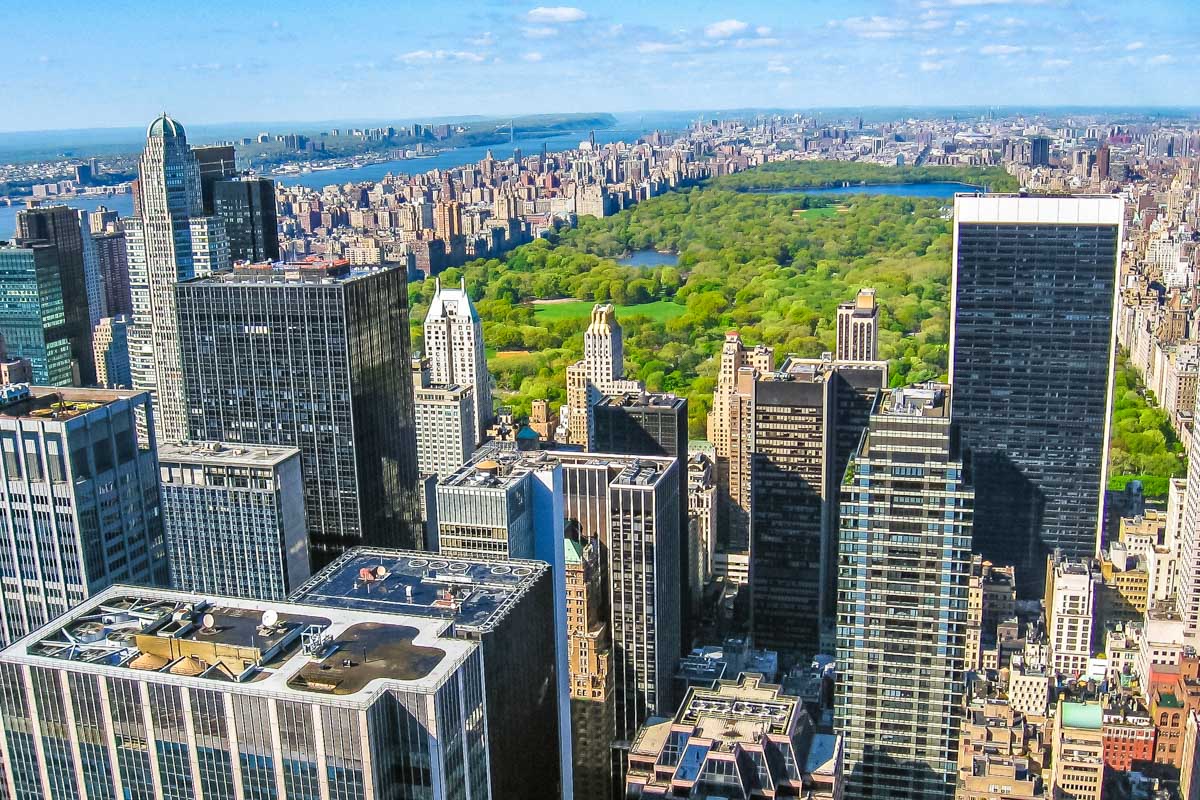 Top of the Rock in New York City