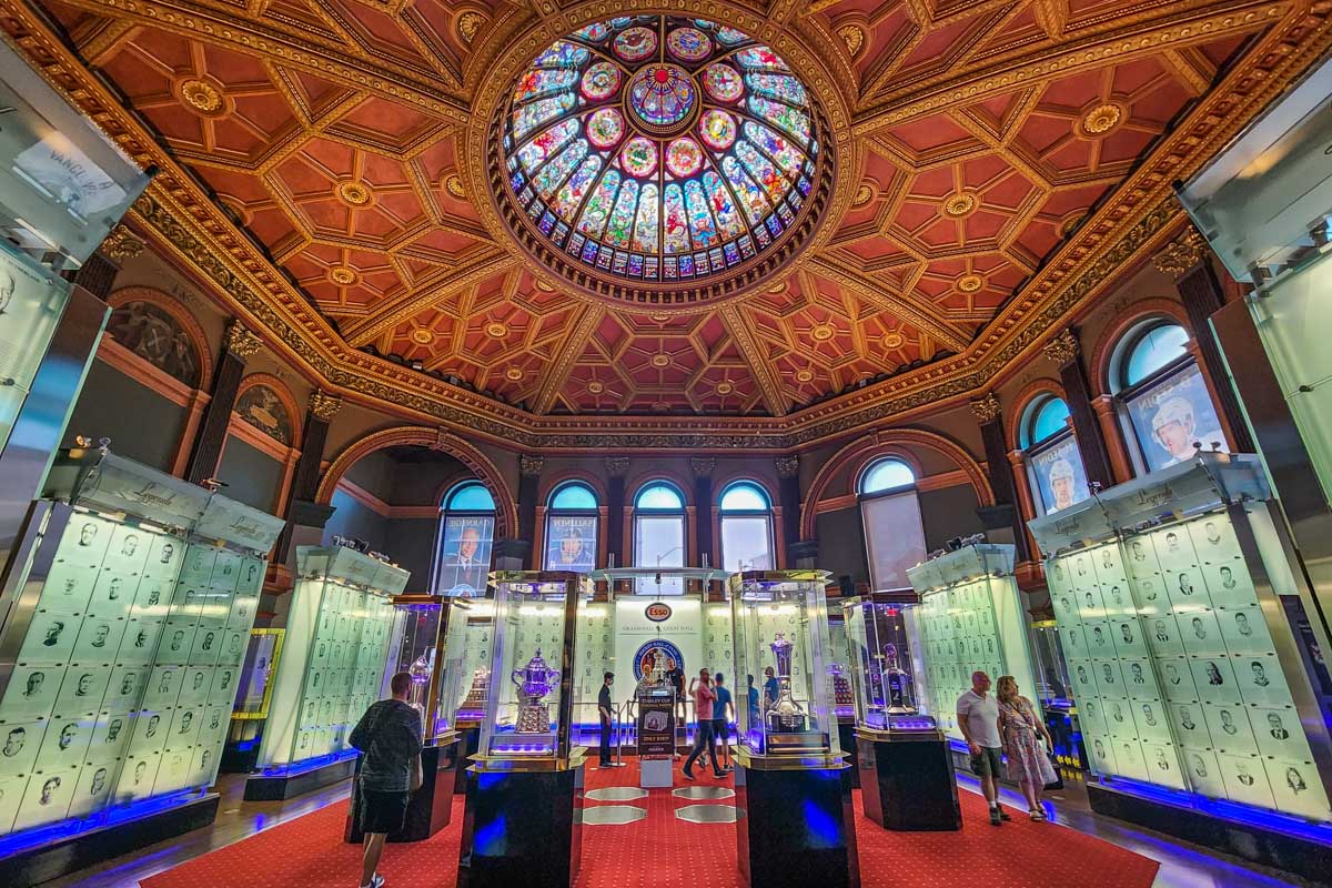 Esso Great Hall at the Hockey hall of Fame in Toronto, Canada