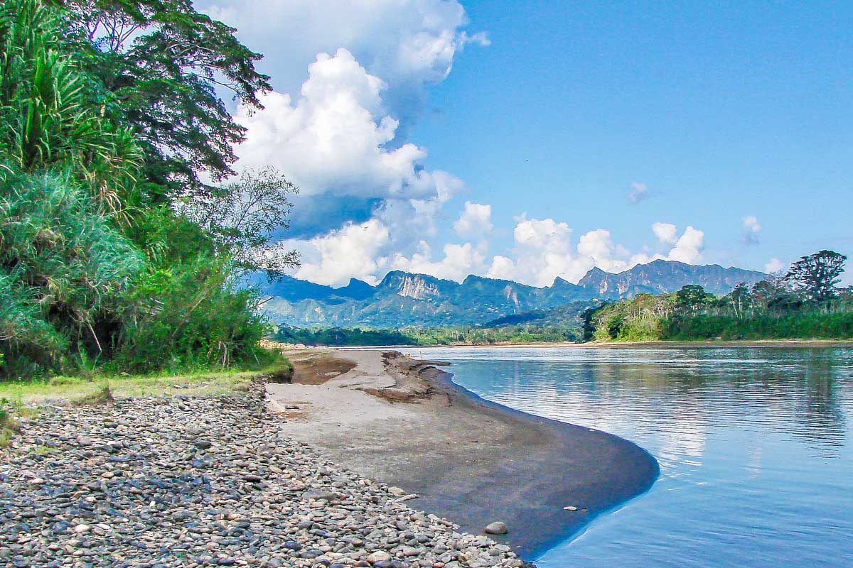 Bolivia, River Beni (Rio Beni) Scenic landscapes