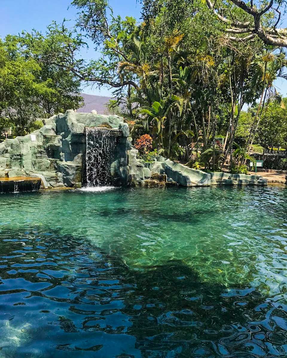 A pool at Las Estacas Natural Park in Mexico