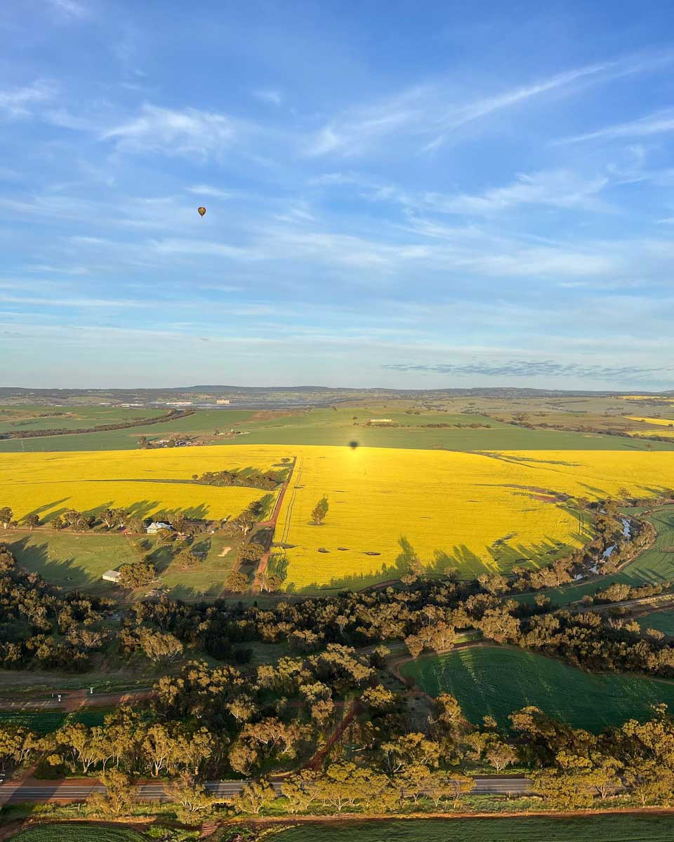 Ballooning in the Avon Valley