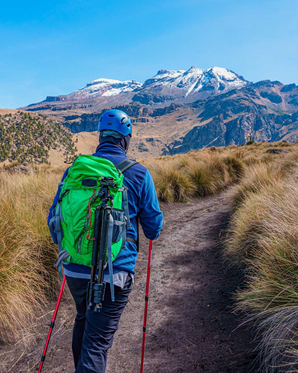 Climbing Iztaccihuatl Volcano
