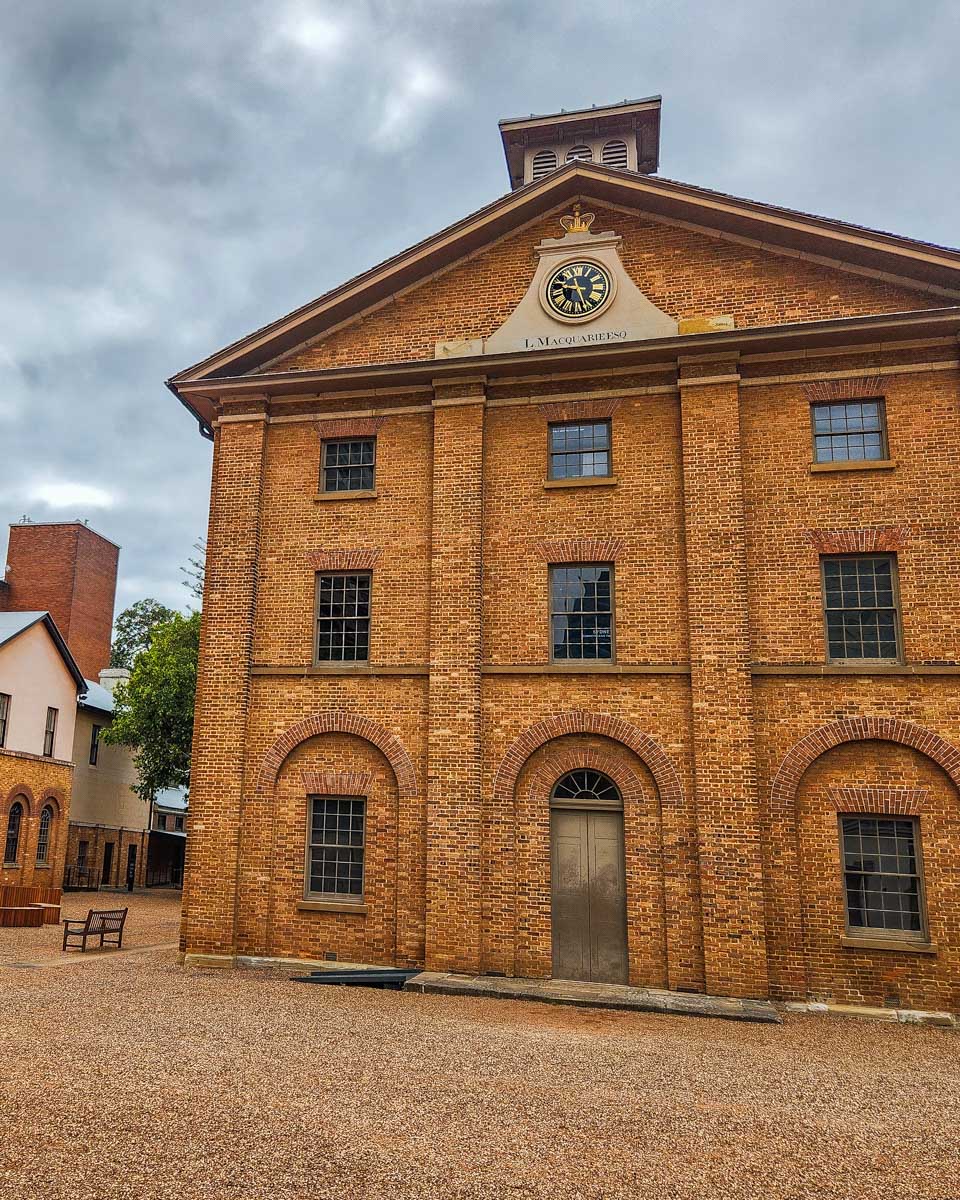 Hyde Park Barracks in Sydney, Australia