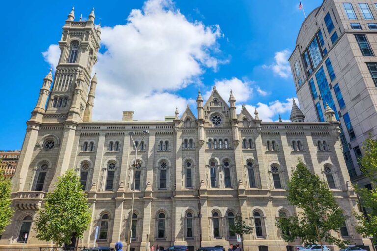 Masonic Temple in Philadelphia, USA