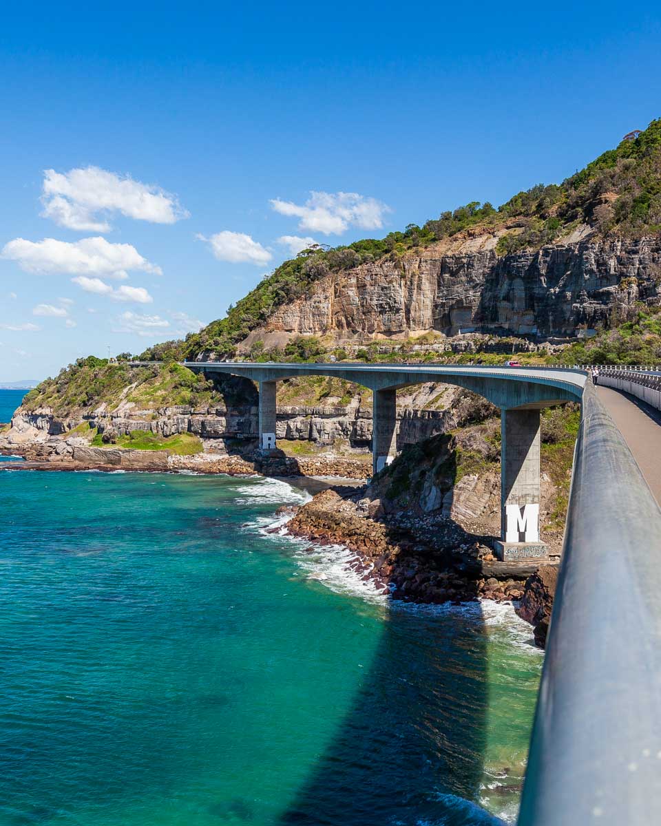 Sea Cliff Bridge in Australia