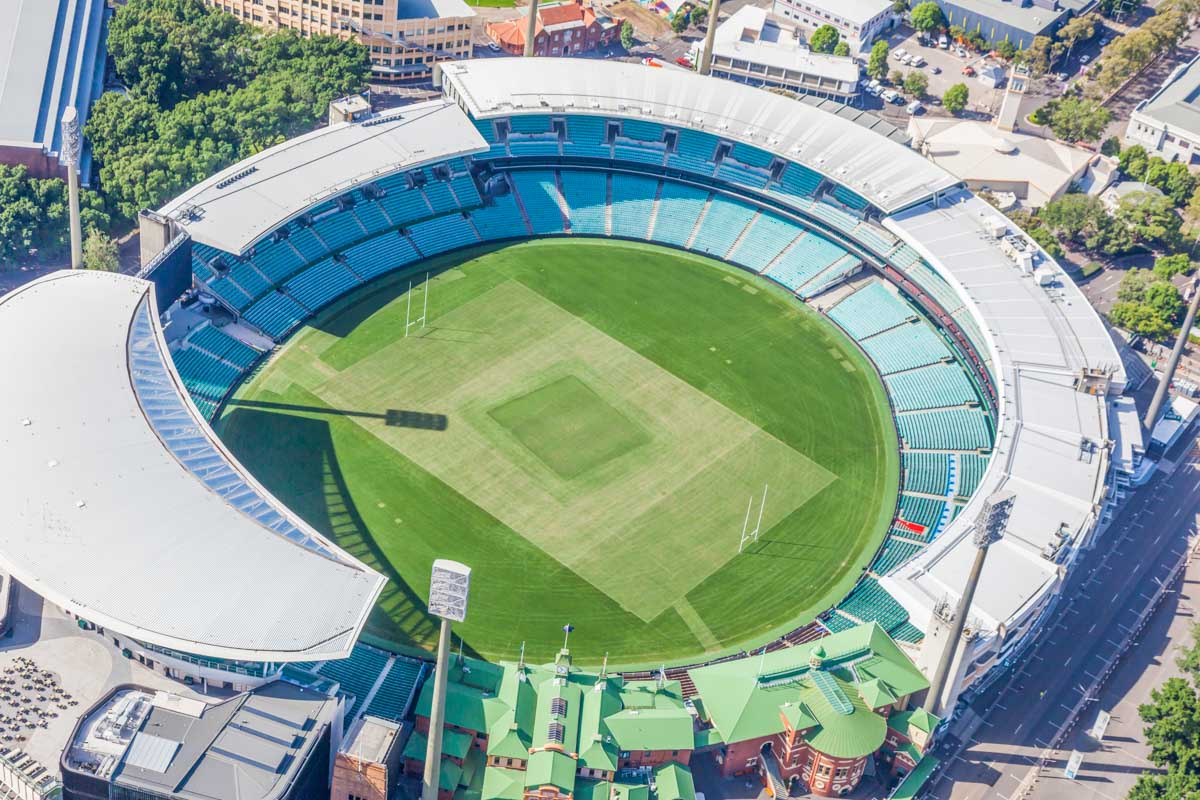 Sydney Cricket Ground from above