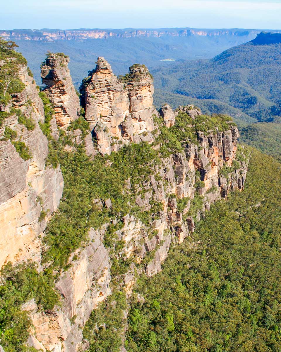 The Three Sisters in Blue Mountain National Park, Australia