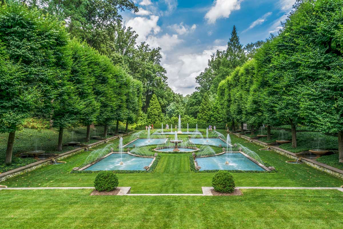The stunning Longwood Gardens in Philadelphia