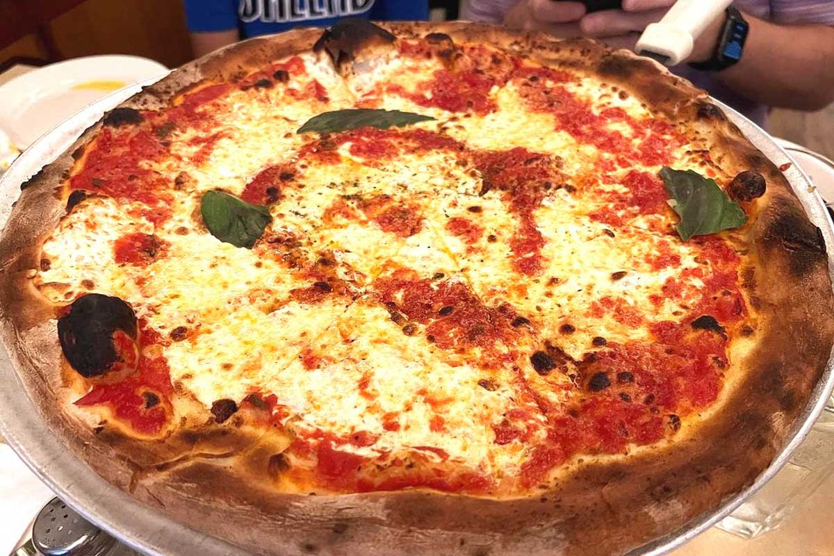 Angelo's Coal Oven Pizzeria in New York City