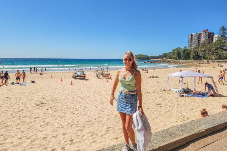Bailey at Manly Beach, Sydney