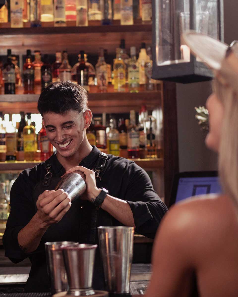 Bar at Rosa Negra Tulum