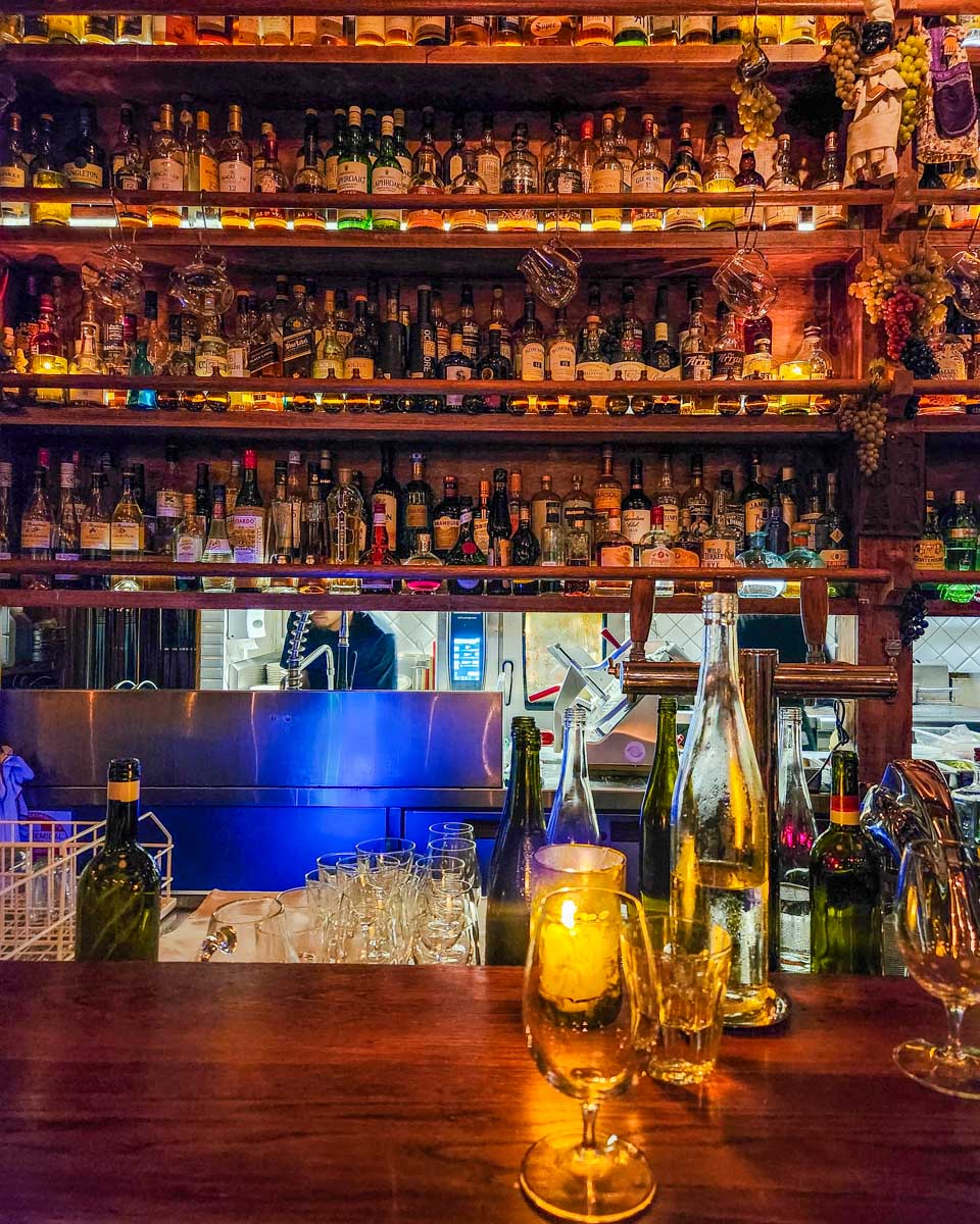 Inside of Alberto's Lounge in Sydney