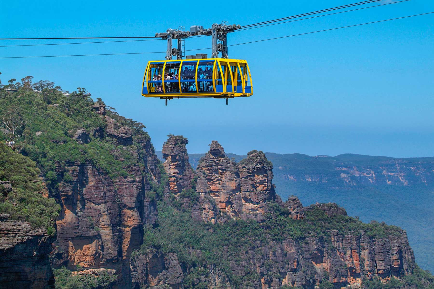 Scenic Skyway in Blue Mountains National Park, Australia