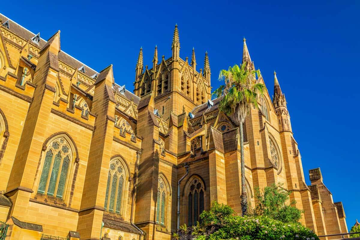 St Mary Cathedral in Sydney - Australia