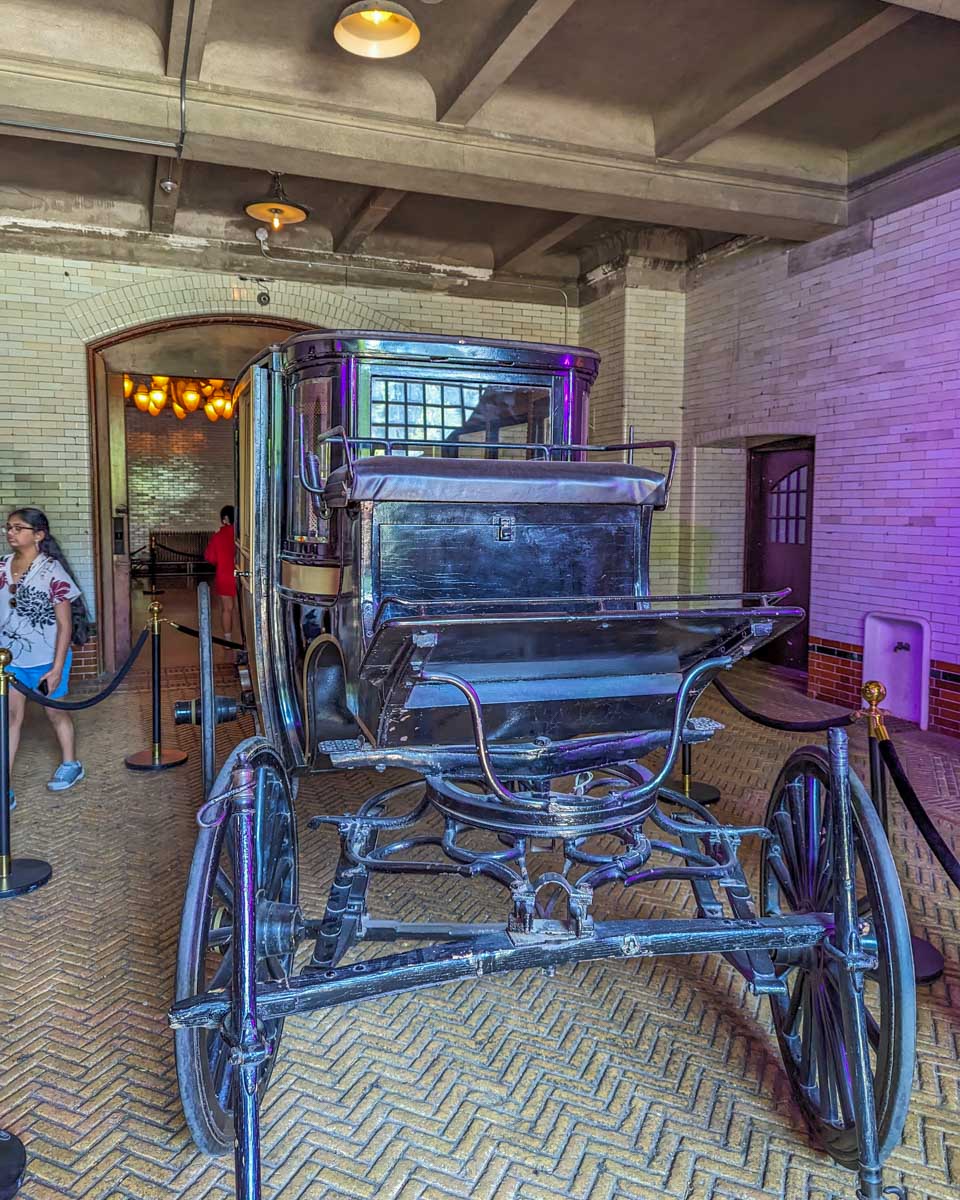 A car from the car museum at Casa Loma, Toronto
