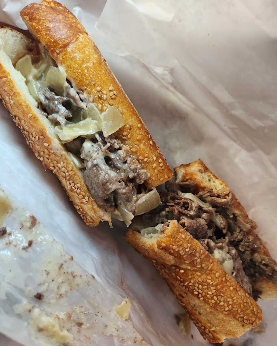 Angelo’s Pizzeria cheesesteak