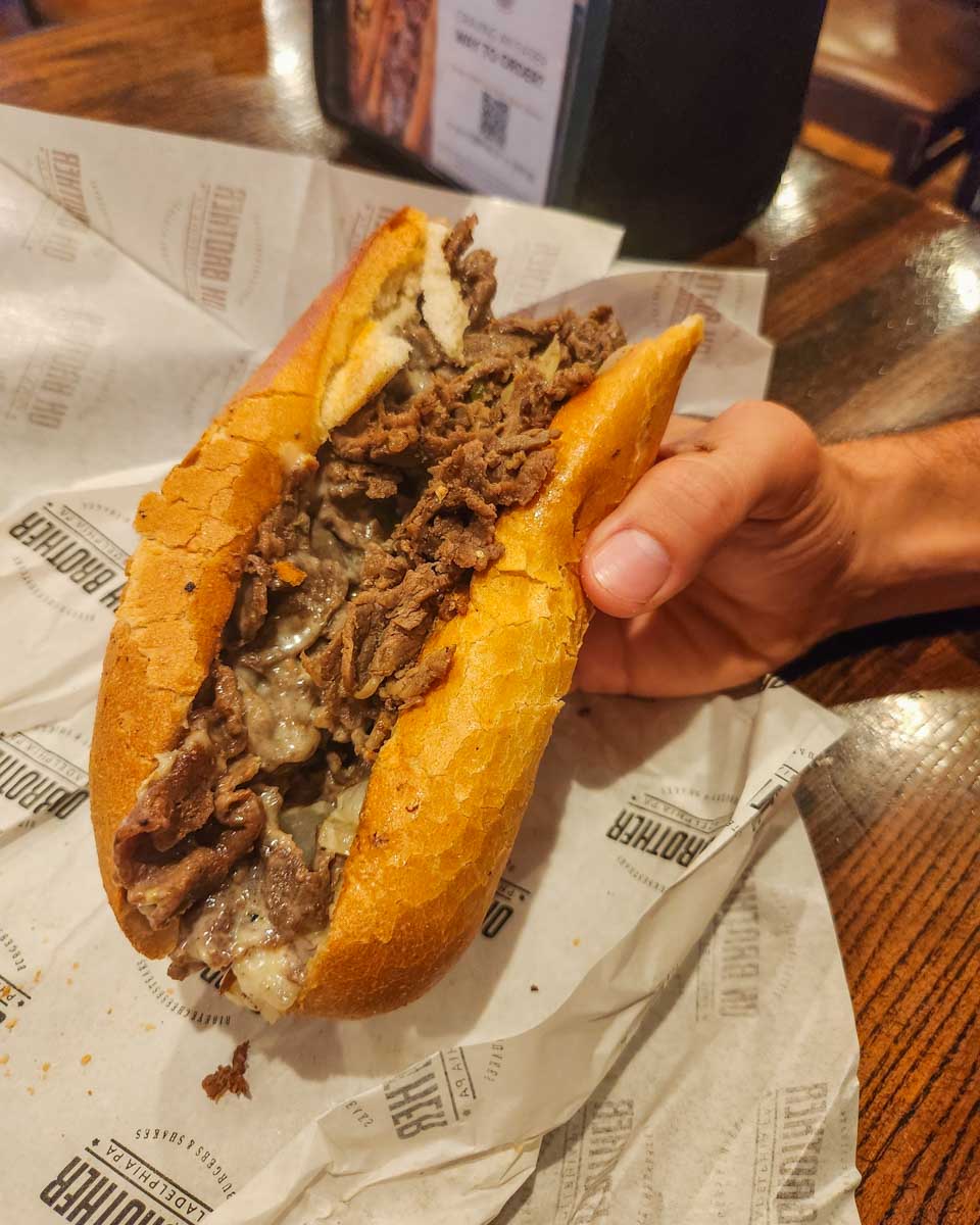 Oh Brother Philly cheese steak in Philadelphia