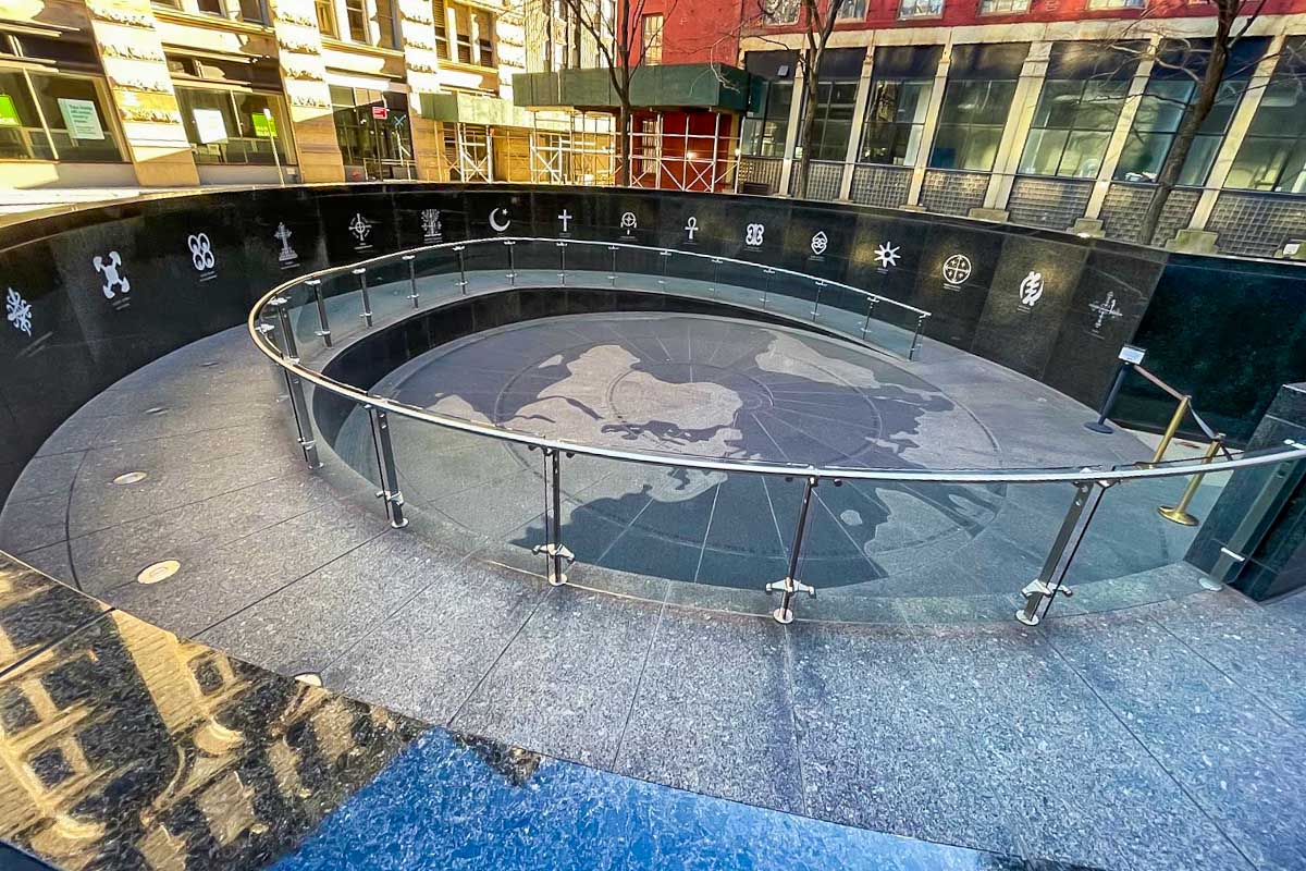 African Burial Ground National Monument in NYC