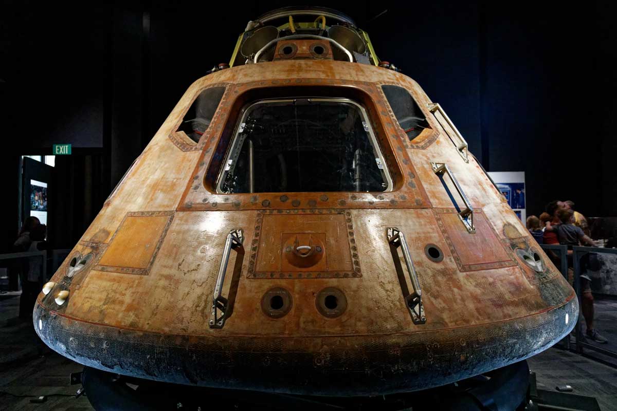 Astronaut Capsule at the National Air and Space Museum in Washington DC