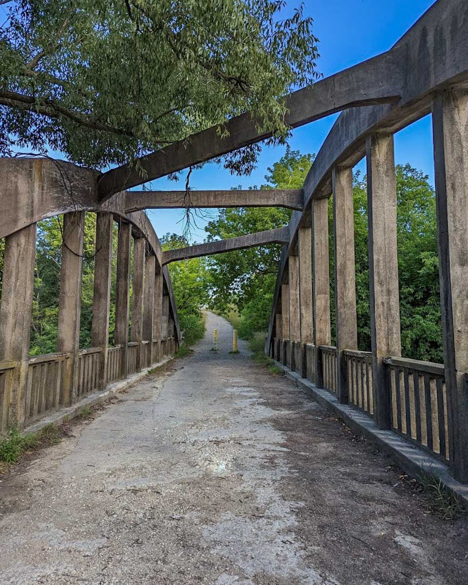 Claireville Conservation Area bike path