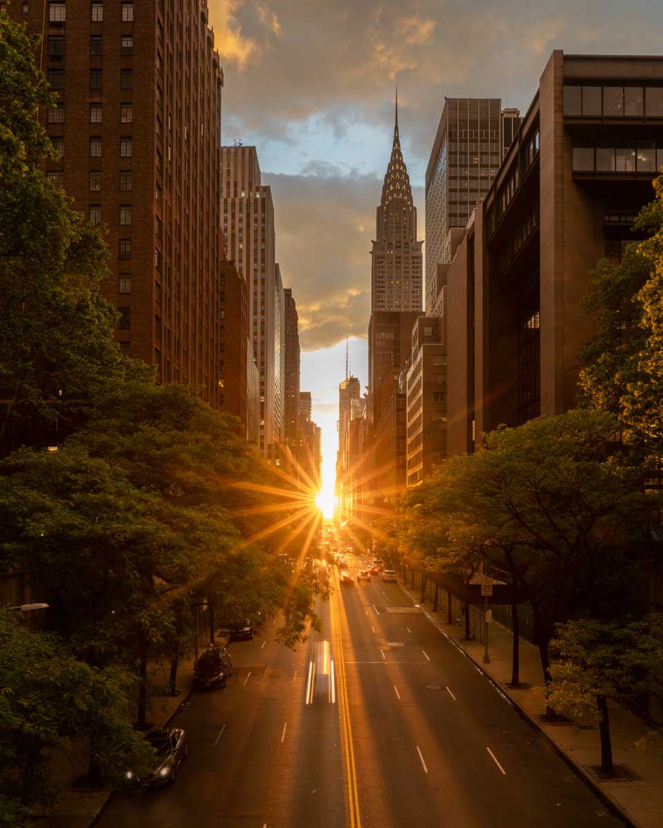 Manhattanhenge in NYC