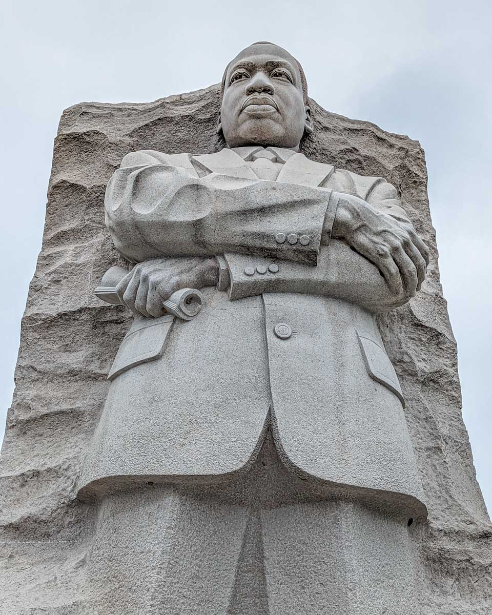 Statue at the Martin Luther King, Jr. Memorial in Washington DC