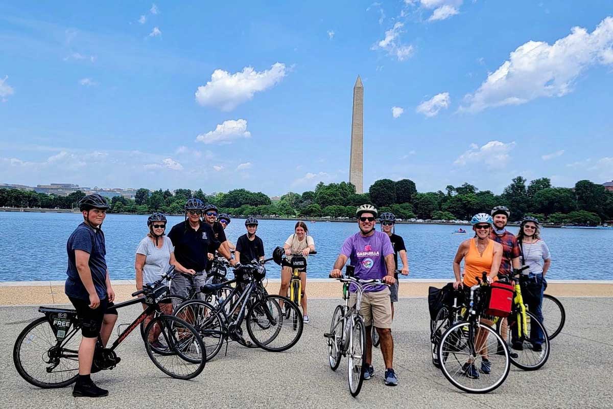 Unlimited Biking tour in Washington DC