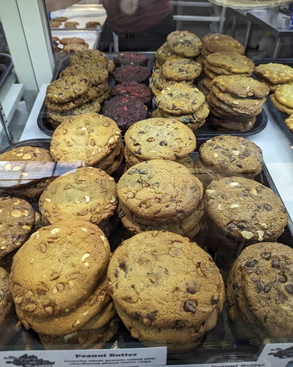 Cookies on display at Reading Terminal Market Philadelphia