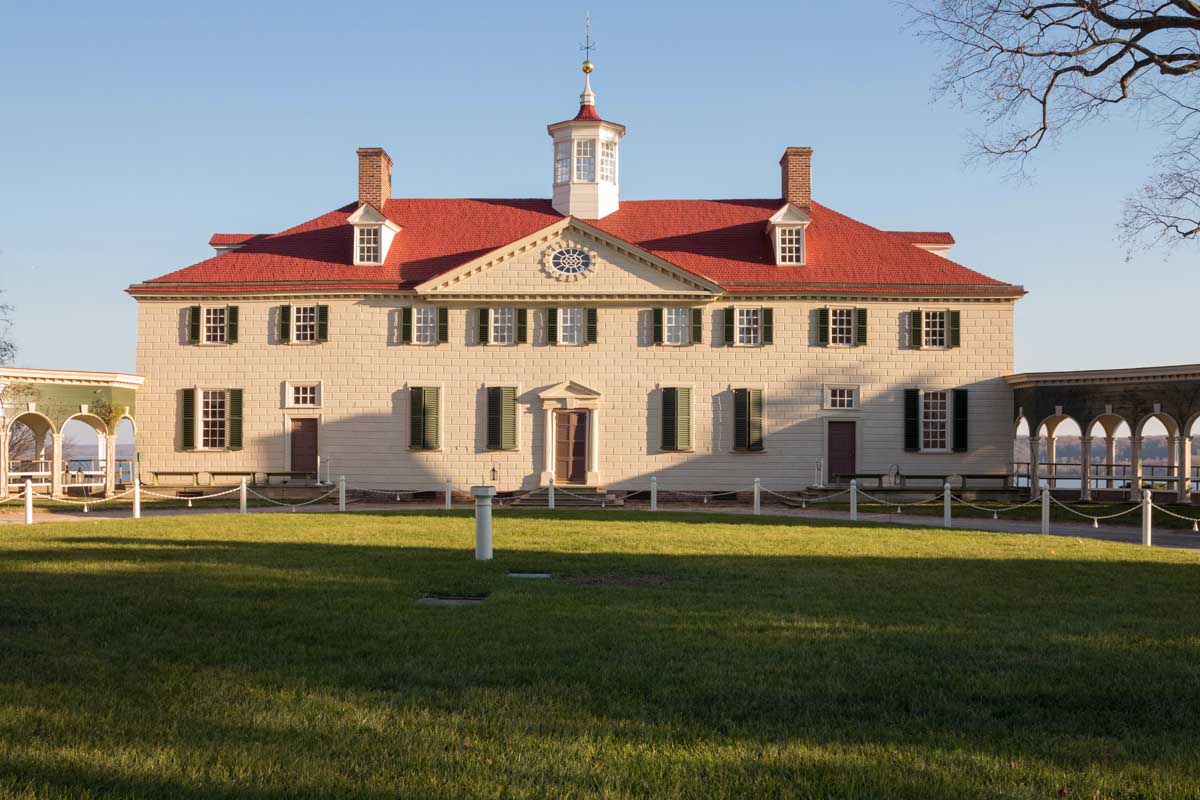 George Washingtons house at Mount Vernon Tour
