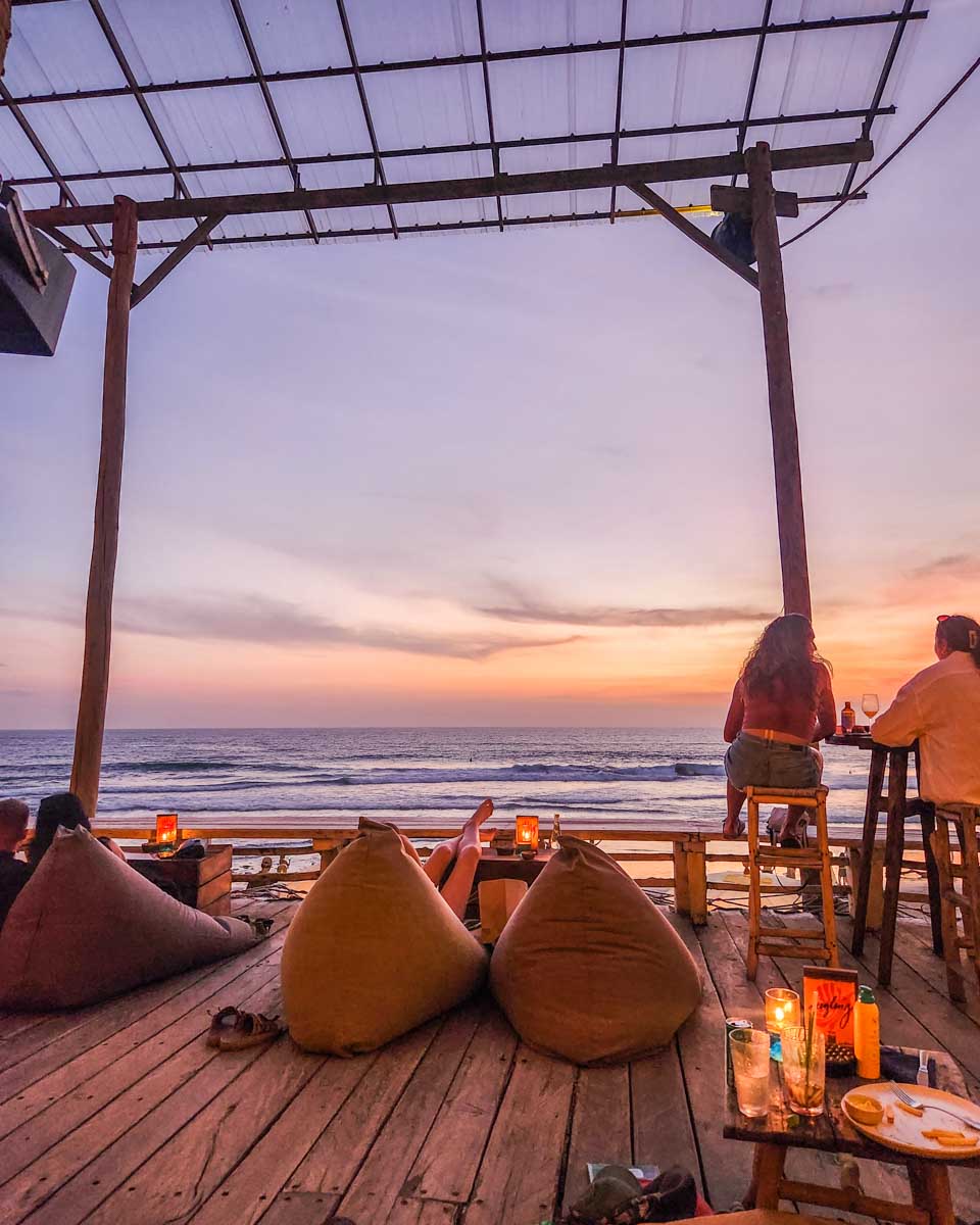 Sunset at La Brisa in Canggu, Bali