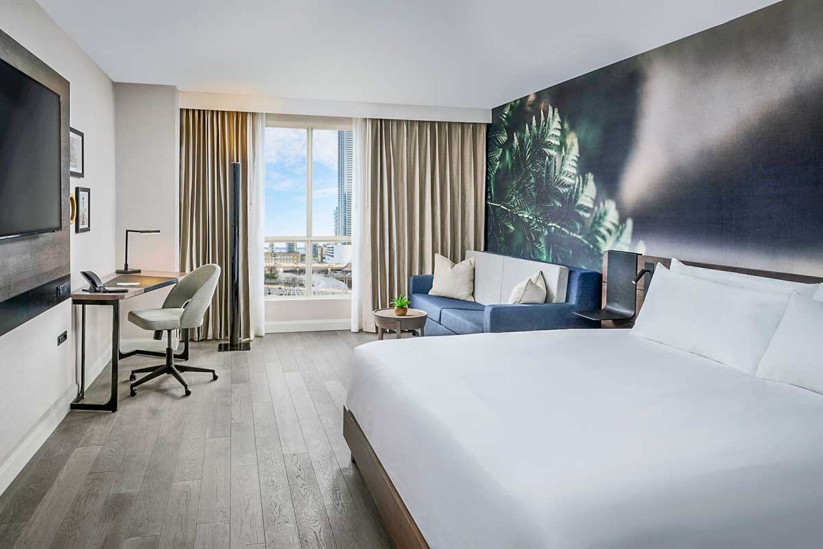 The Novotel Toronto Centre room