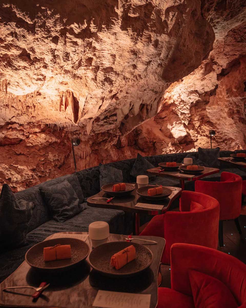 The cave bali seating