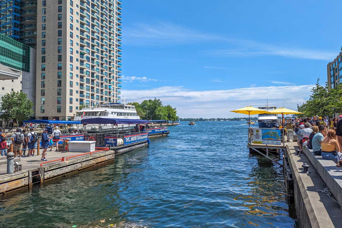 Waterfront in Toronto Downtown
