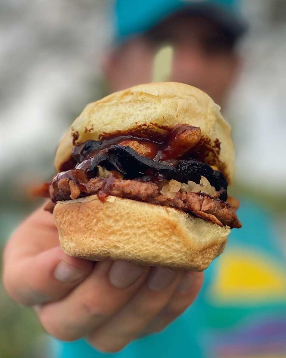 Giant National Capital Barbecue Battle burger