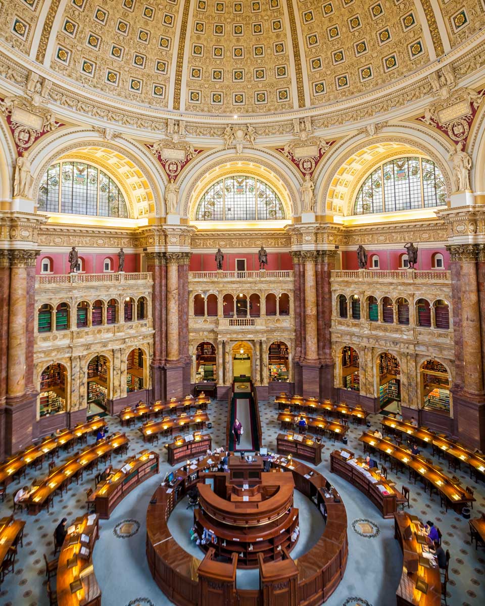 Library of Congress in Washington DC