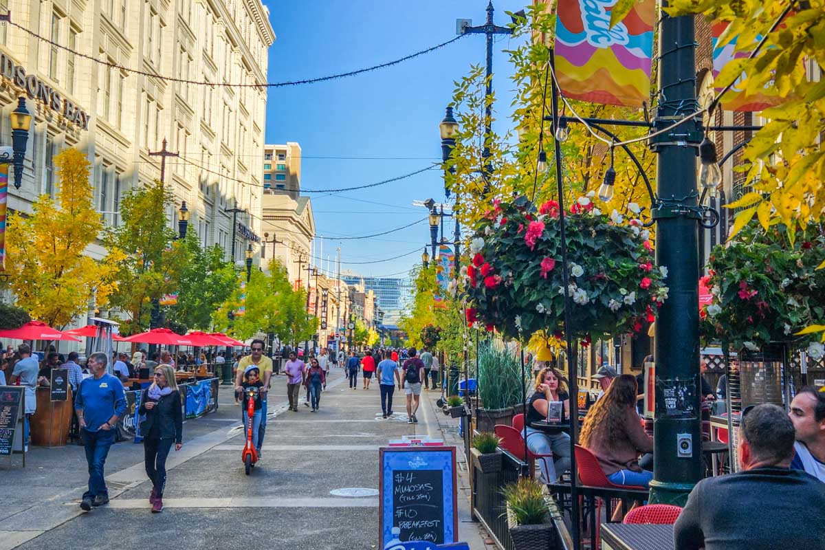 Stephen Avenue in Calgary