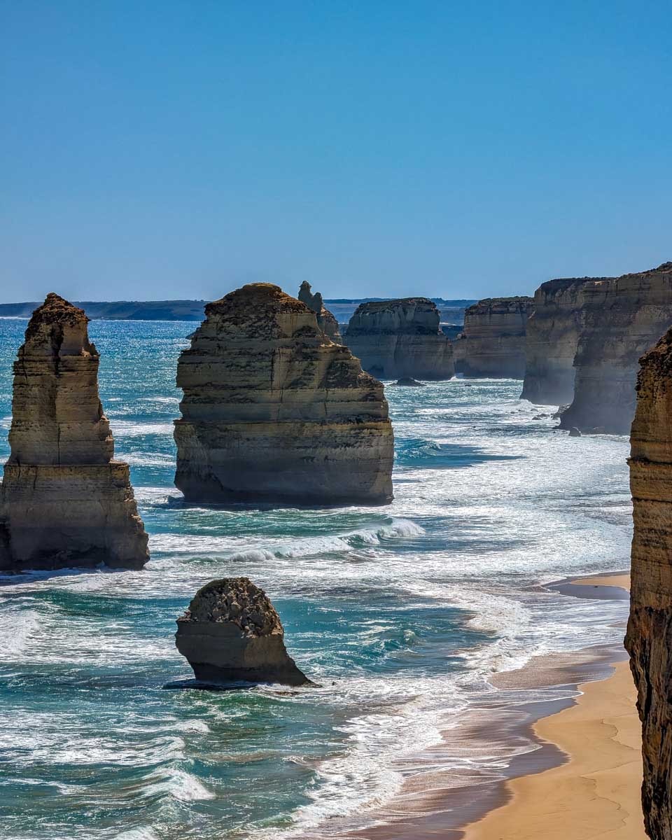 the twelve apostles on a great ocean road tour australia