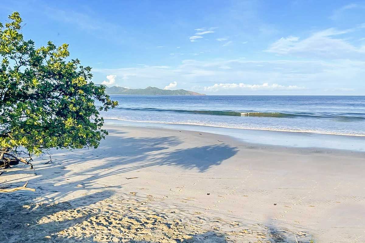 PLaya Flamingo in the morning in Costa Rica