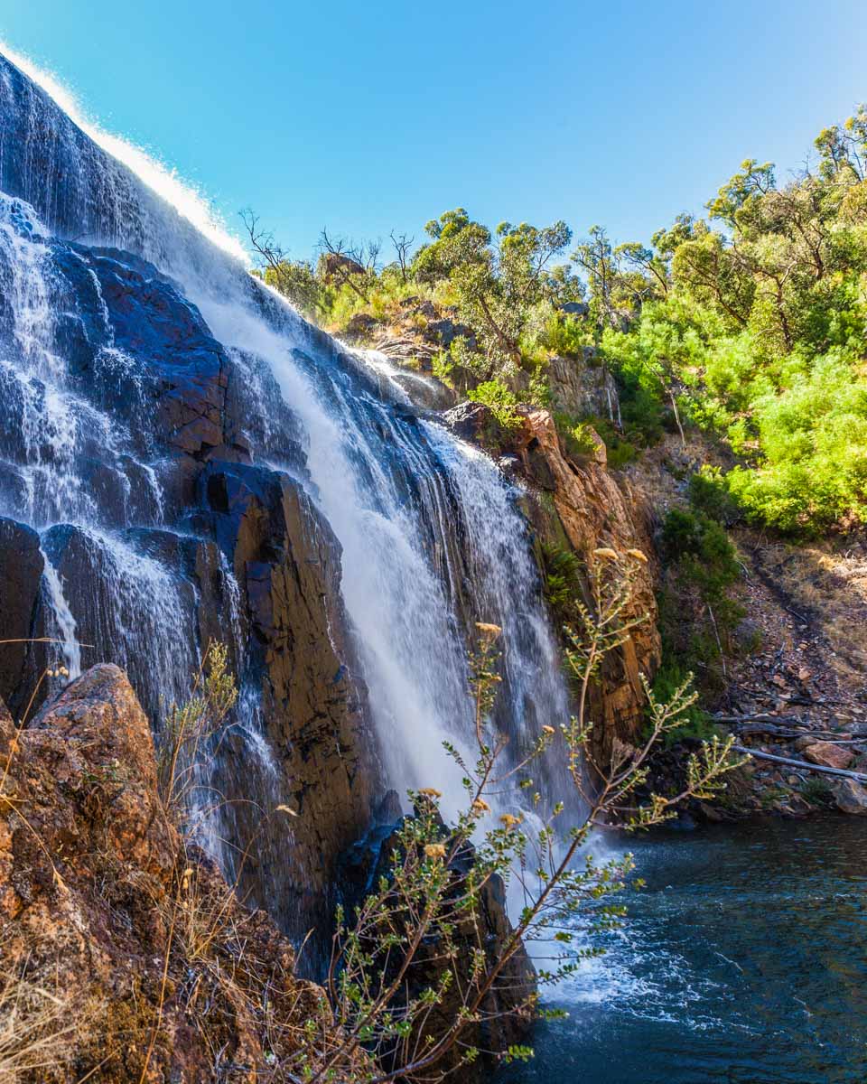 Silverband Falls in Grampians National Park in Australia
