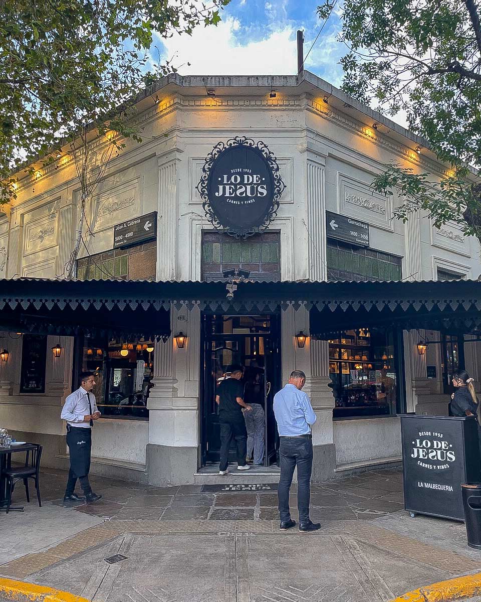lo de jesus restaurant on a sherpa food tour in Buenos Aires Argentina