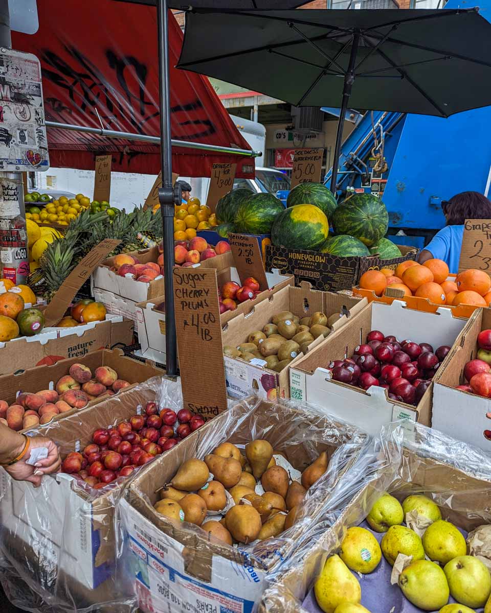 Fruit and veg at the Italian Market in Philadelphia