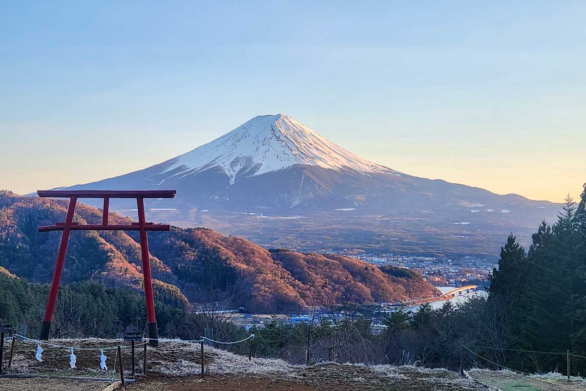 Mount Kilimanjaro at sunset on a klook tour in Japan
