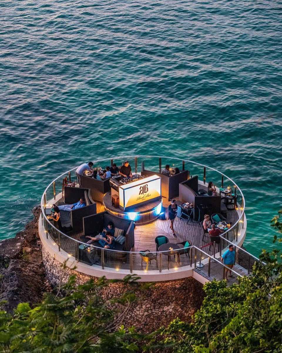 Part of the Rock Bar in Jimbaran